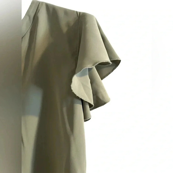 V-Neck Chiffon Blouse - Size Small - Picture 7 of 7